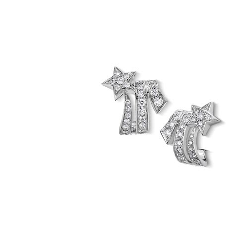 chanel shooting star earrings|The Comète Earrings .